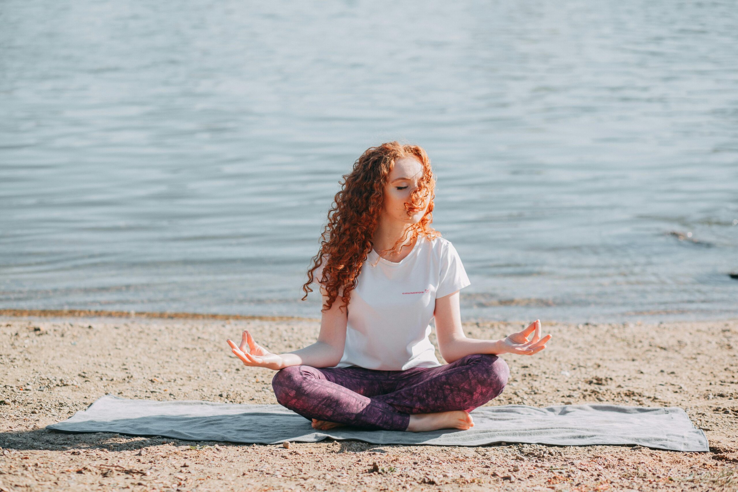 Quiet moment of reflection and spiritual clarity